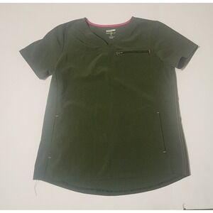 🏷3 For$25 Scrubstar Top Womens Size Small Green